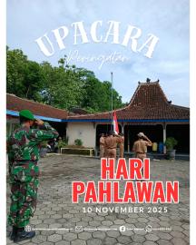 Peringatan Hari Pahlawan di Kalurahan Rejosari